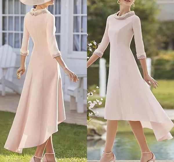 elegant asymmetrical satin mother of the bride dress 2022 jewel half sleeve beads pearls bridal party gown robe de soiree, Black;red
elegant asymmetrical satin mother of the bride dress 2022 jewel half sleeve beads pearls bridal party gown robe de soiree, Black;red