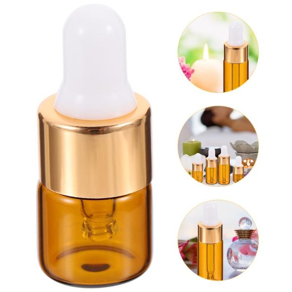storage bottles & jars 30pcs 1ml portable glass dropper bottle mini essential oil
storage bottles & jars 30pcs 1ml portable glass dropper bottle mini essential oil