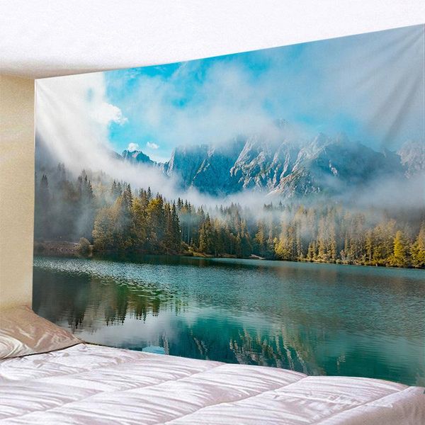 tapestries mountain lake tapestry nature landscape wall hanging cloth modern aesthetic room decoration scenery tapiz
tapestries mountain lake tapestry nature landscape wall hanging cloth modern aesthetic room decoration scenery tapiz