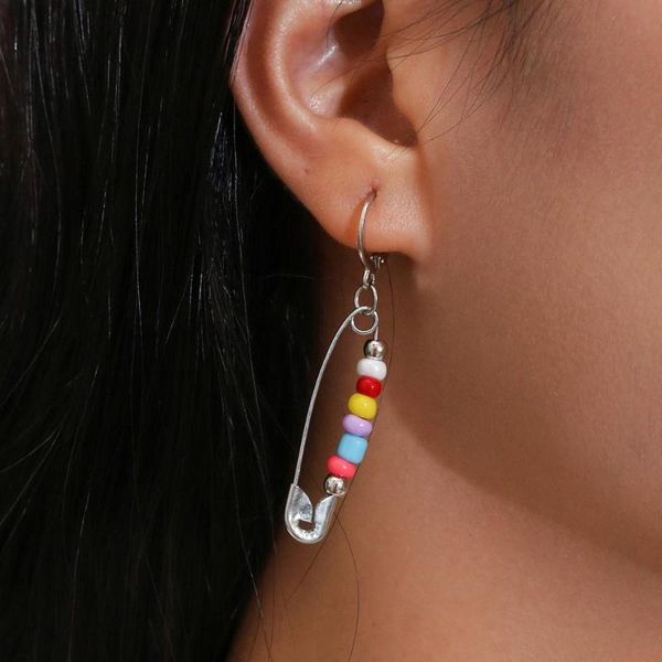 dangle & chandelier 2021 unique paperclip safety pin stud earrings for women fashion punk style seed beads ear jewelry accessories gift, Silver
dangle & chandelier 2021 unique paperclip safety pin stud earrings for women fashion punk style seed beads ear jewelry accessories gift, Silver