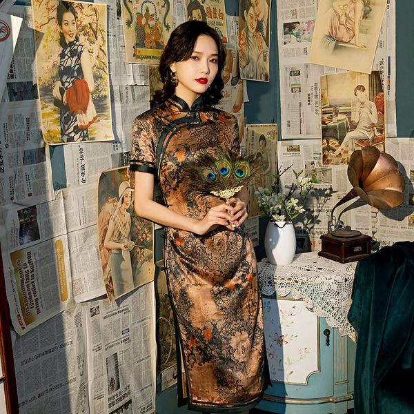 ethnic clothing elegant chinese style slim qipao female mandarin collar vintage cheongsam vestidos plus size s l xxl 3xl 4xl, Red
ethnic clothing elegant chinese style slim qipao female mandarin collar vintage cheongsam vestidos plus size s l xxl 3xl 4xl, Red