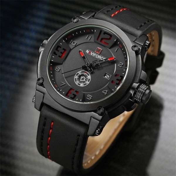 naviforce sport mens watches brand luxury waterproof leather quartz military wristwatch male clock relogio 220225, Slivery;brown
naviforce sport mens watches brand luxury waterproof leather quartz military wristwatch male clock relogio 220225, Slivery;brown