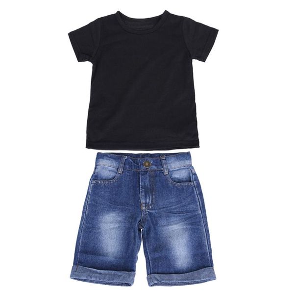 clothing sets 6 months-3years toddler kids baby girls boys short t-shirt jeans 1048 pants outfits children's set, White
clothing sets 6 months-3years toddler kids baby girls boys short t-shirt jeans 1048 pants outfits children's set, White