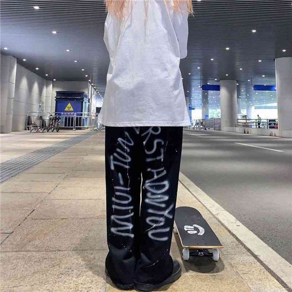 black punk cargo pants for girls korean elastic waist sweatpants baggy gothic pant summer autumn hip hop harajuku trousers women, Black;white
black punk cargo pants for girls korean elastic waist sweatpants baggy gothic pant summer autumn hip hop harajuku trousers women, Black;white