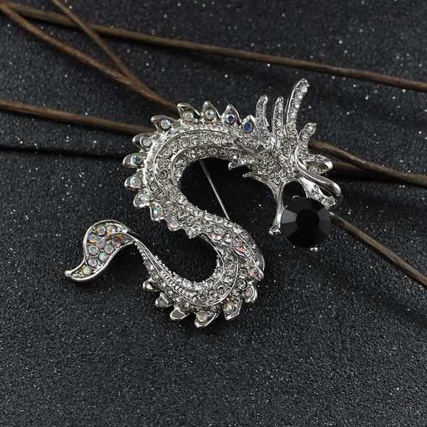 pins, brooches retro luxury dragon brooch pin men badge gold sliver color rhinestone animal jewelry for women accessories suit, Gray
pins, brooches retro luxury dragon brooch pin men badge gold sliver color rhinestone animal jewelry for women accessories suit, Gray