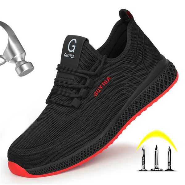 male work safety shoes men boots outdoor military steel toe working for puncture proof 210923, Black
male work safety shoes men boots outdoor military steel toe working for puncture proof 210923, Black