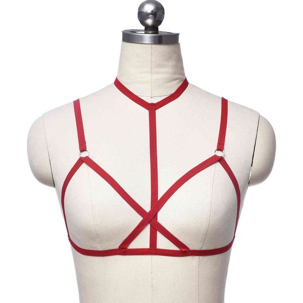 bamboo underwear s0007 bandage low chest hollow harness bra platform, Black;white 
bamboo underwear s0007 bandage low chest hollow harness bra platform, Black;white