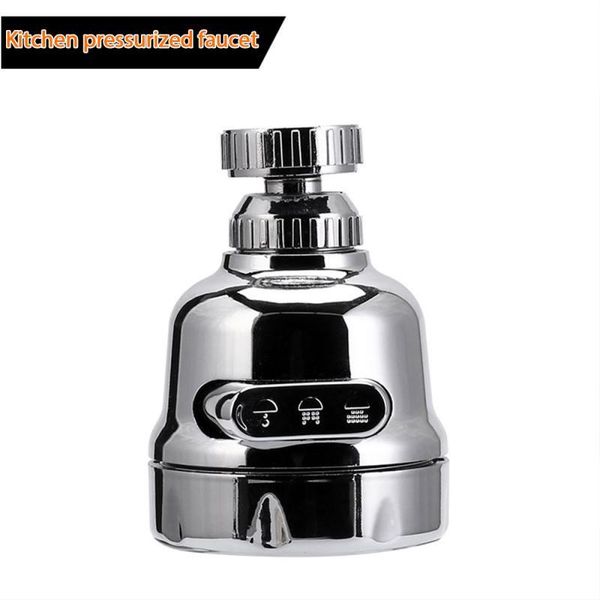 360° rotating faucet movable kitchen tap head water saving nozzle sprayer three modes adjustable cleaning at various angles
360° rotating faucet movable kitchen tap head water saving nozzle sprayer three modes adjustable cleaning at various angles