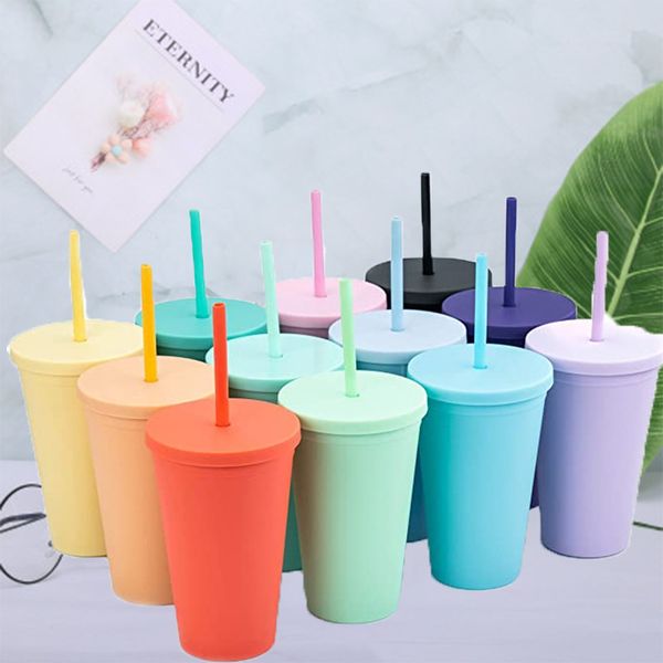 2021 new 20pcs/lot 16oz plastic cone cup coffee tumbler with lid straw insulated double wall colored drinking bottle for party gift t898
2021 new 20pcs/lot 16oz plastic cone cup coffee tumbler with lid straw insulated double wall colored drinking bottle for party gift t898