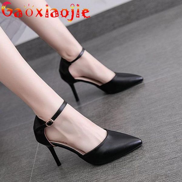 sandals gaoxiaojie 2021 classic black and white summer pointed end sandal fashion simple lady cover heel buckle strap stiletto shoes
sandals gaoxiaojie 2021 classic black and white summer pointed end sandal fashion simple lady cover heel buckle strap stiletto shoes