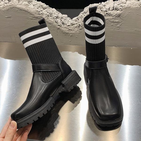 boots 2021 for women fashion women's winter trendy shoes female short platform ankle, Black
boots 2021 for women fashion women's winter trendy shoes female short platform ankle, Black