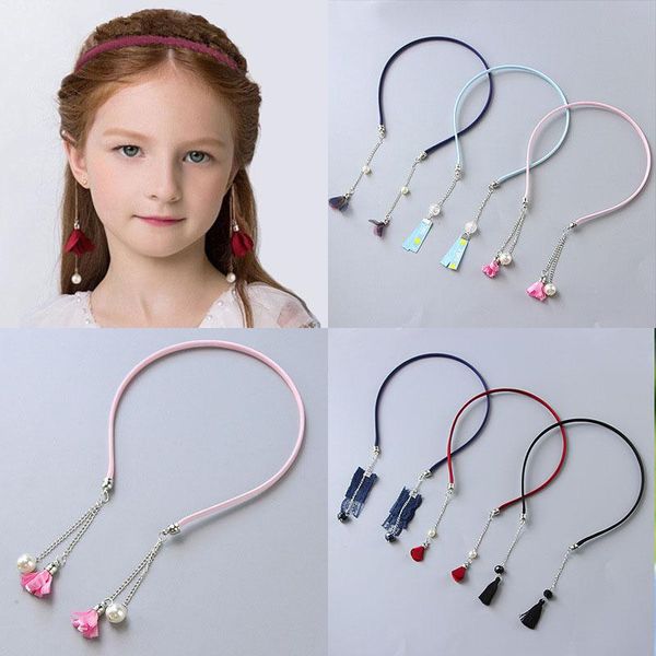 fake drop earrings hairband hair hoop flower imitation pearl dangle earring hair band tassel headband accessories for girls, Slivery;white
fake drop earrings hairband hair hoop flower imitation pearl dangle earring hair band tassel headband accessories for girls, Slivery;white