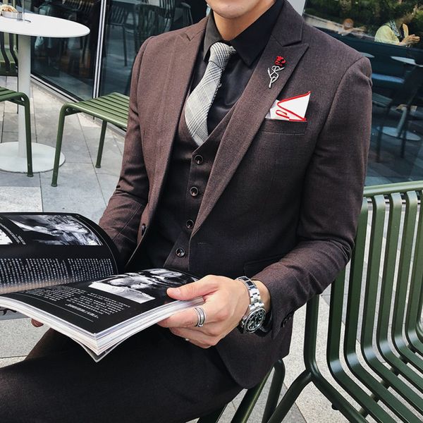 2021 spring autumn style classic color male pieces set slim groom get married suit w0yh, White;black
2021 spring autumn style classic color male pieces set slim groom get married suit w0yh, White;black