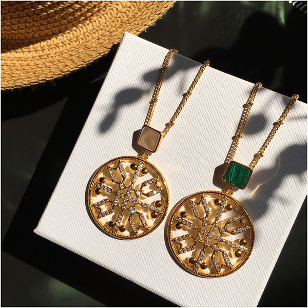 fashion jewelry necklace green and white shell agate gold necklace for women luxury designer bohemian jewelry for women, Silver
fashion jewelry necklace green and white shell agate gold necklace for women luxury designer bohemian jewelry for women, Silver
