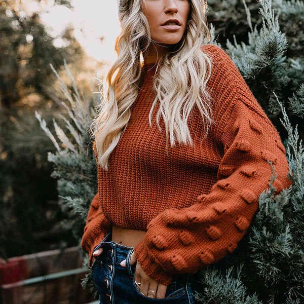 women's t-shirt autumn fashion knit pullover sweater women 4 color puff sleeve knitted oversized loose o-neck short knitt jtna, White
women's t-shirt autumn fashion knit pullover sweater women 4 color puff sleeve knitted oversized loose o-neck short knitt jtna, White