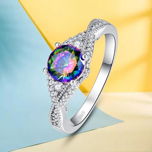 cluster rings j.c round cut mystic rainbow & white z 925 sterling silver ring size 6 7 8 9 women dazzling party jewelry gift, Golden;silver
cluster rings j.c round cut mystic rainbow & white z 925 sterling silver ring size 6 7 8 9 women dazzling party jewelry gift, Golden;silver