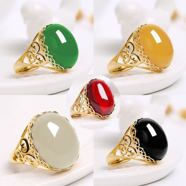 2022 new engagement temperament ring opening imitation red and green agate color treasure women wedding ring multicolor optional quality, Golden;silver
2022 new engagement temperament ring opening imitation red and green agate color treasure women wedding ring multicolor optional quality, Golden;silver