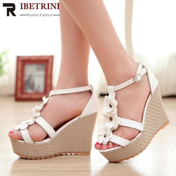 ribetrini vintage women shoes women solid open toe buckle platform wedges sandals flower casual sweet dress sandals, Black
ribetrini vintage women shoes women solid open toe buckle platform wedges sandals flower casual sweet dress sandals, Black