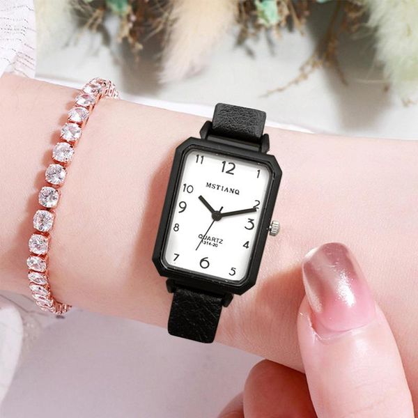 wristwatches watch women fashion square ladies quartz simple dial luxury watches lover valentine's day gift wrist clock, Slivery;brown
wristwatches watch women fashion square ladies quartz simple dial luxury watches lover valentine's day gift wrist clock, Slivery;brown