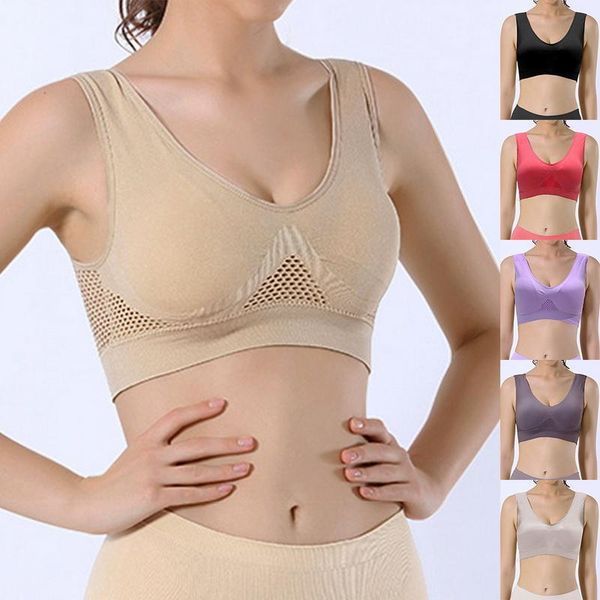 gym clothing loozykit yoga running sports bra women underwear seamless push up large plus size lingerie brassiere bralette crop top, White;black
gym clothing loozykit yoga running sports bra women underwear seamless push up large plus size lingerie brassiere bralette crop top, White;black