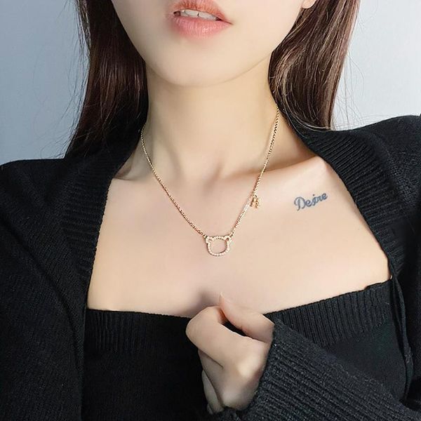 pendant necklaces cosyoo necklace jewelry fashion adjustable bear for women with pearl collares gold-chain grade quality gift, Silver
pendant necklaces cosyoo necklace jewelry fashion adjustable bear for women with pearl collares gold-chain grade quality gift, Silver