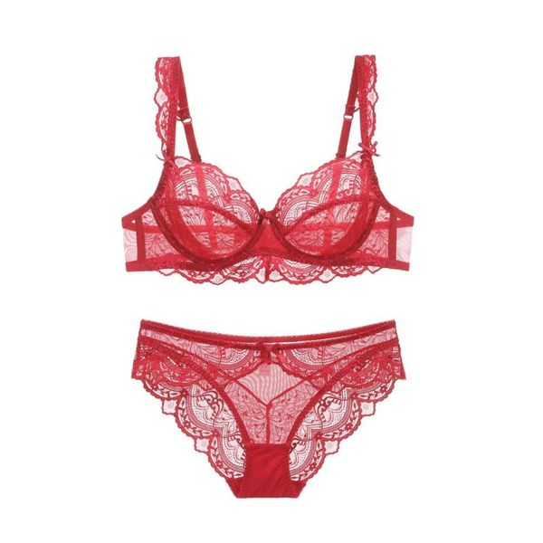 bras sets lingerie ultra-thin hollow ladies plus size push up women's underwear lace bra set, Red;black
bras sets lingerie ultra-thin hollow ladies plus size push up women's underwear lace bra set, Red;black