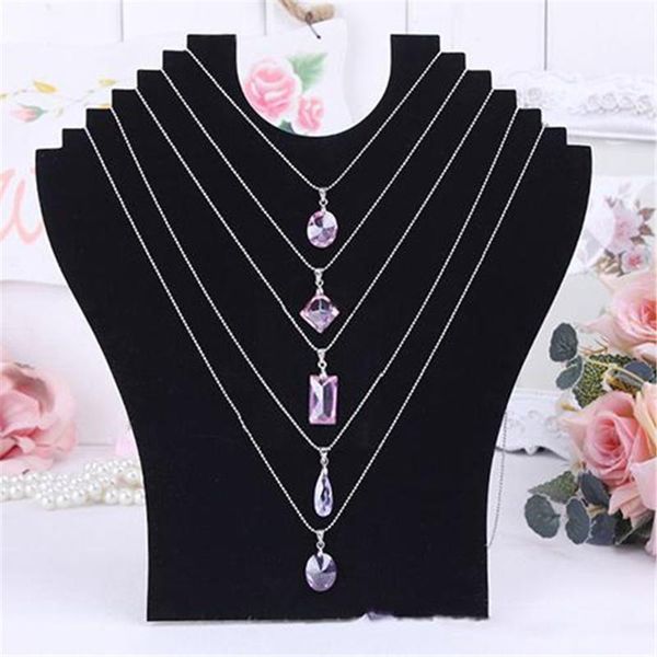 jewelry pouches, bags necklace bust display rack pendant chain holder neck velvet stand simple easel organizer, Pink;blue
jewelry pouches, bags necklace bust display rack pendant chain holder neck velvet stand simple easel organizer, Pink;blue
