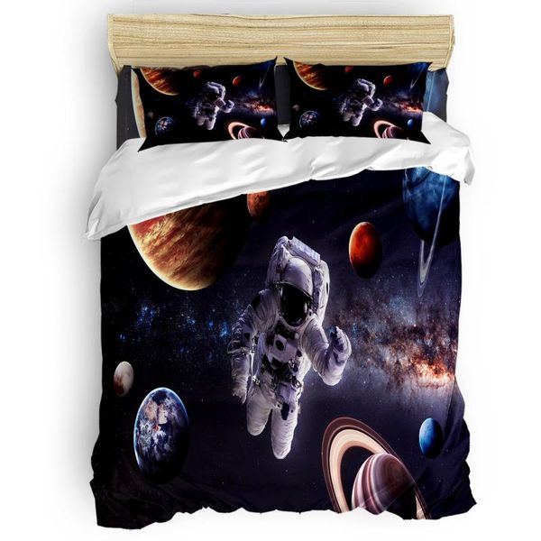 bedding sets space planet galaxy astronaut duvet cover set comfortable bedroom supplies comforter 2/3/4pcs 
bedding sets space planet galaxy astronaut duvet cover set comfortable bedroom supplies comforter 2/3/4pcs