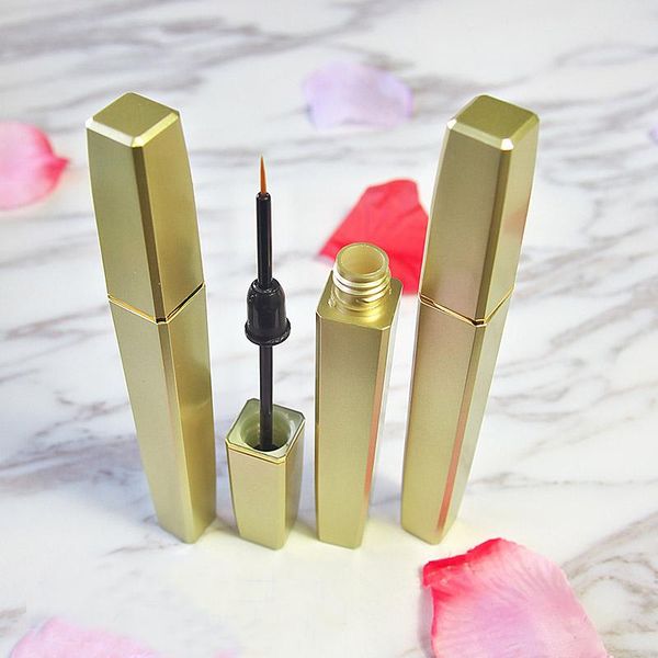 storage bottles & jars 50pcs/lot 4ml gold eye liner packaging pen pet eyelash growth liquid tube empty lip eyeliner bottle with thin brush
storage bottles & jars 50pcs/lot 4ml gold eye liner packaging pen pet eyelash growth liquid tube empty lip eyeliner bottle with thin brush