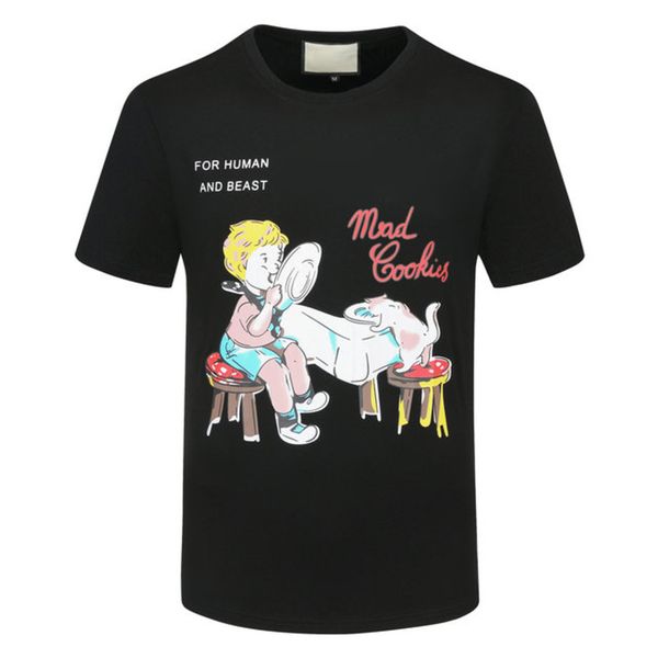 2021 new designer t-shirts male t-shirt female fashion loose comfortable round collar shirt with short sleeves60, White;black
2021 new designer t-shirts male t-shirt female fashion loose comfortable round collar shirt with short sleeves60, White;black
