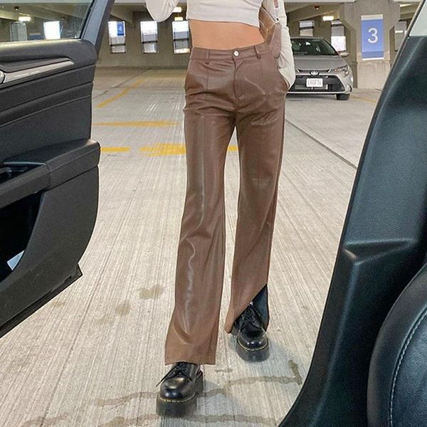 women's pants & capris vintage pu faux leather flare women skinny fashion high waisted splot long trousers ladies autumn streetwear swe, Black;white
women's pants & capris vintage pu faux leather flare women skinny fashion high waisted splot long trousers ladies autumn streetwear swe, Black;white