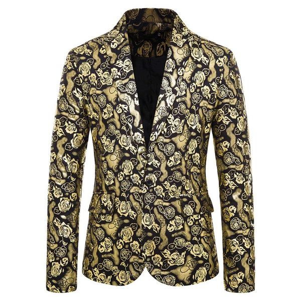 men's suits & blazers men rose printed luxury fashion slim coats handsome masculino business jackets welcome banquet jacket, White;black
men's suits & blazers men rose printed luxury fashion slim coats handsome masculino business jackets welcome banquet jacket, White;black