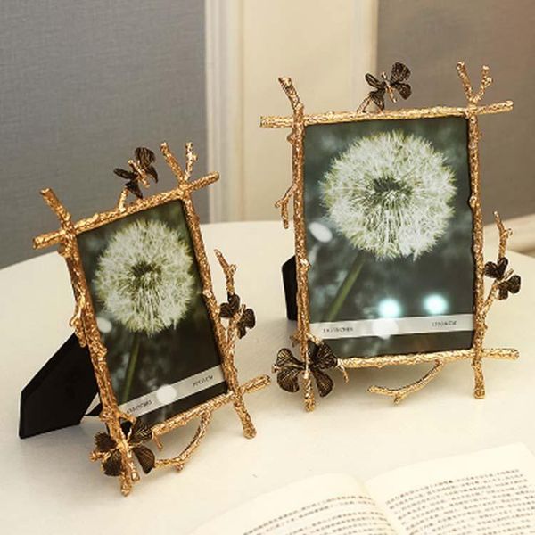 frames 6/7 inch nordic vintage metal butterfly po frame family portrait nightstand desksquare golden picture decor zm301
frames 6/7 inch nordic vintage metal butterfly po frame family portrait nightstand desksquare golden picture decor zm301