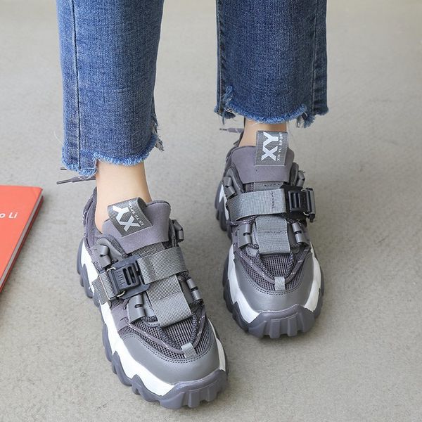 rimocy 2020 autumn winter women platform sneakers fashion mesh buckle casual shoes woman comfortable flats student sneakers, Black
rimocy 2020 autumn winter women platform sneakers fashion mesh buckle casual shoes woman comfortable flats student sneakers, Black