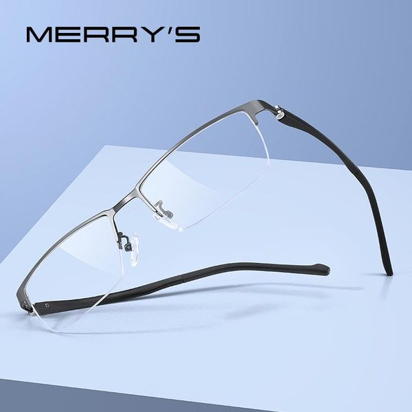 fashion sunglasses frames merrys design men titanium alloy glasses frame tr90 legs myopia prescription eyeglasses business style optical s22, Black
fashion sunglasses frames merrys design men titanium alloy glasses frame tr90 legs myopia prescription eyeglasses business style optical s22, Black