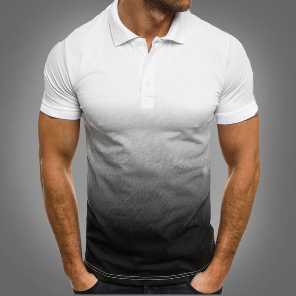 men's polos summer men shirt short sleeve contrast color clothing streetwear casual fashion, White;black
men's polos summer men shirt short sleeve contrast color clothing streetwear casual fashion, White;black