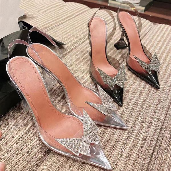 dress shoes 2021 crystal rhinestone butterfly pvc summer woman slingbacks ladies cup heels gladiator sandals party for, Black
dress shoes 2021 crystal rhinestone butterfly pvc summer woman slingbacks ladies cup heels gladiator sandals party for, Black