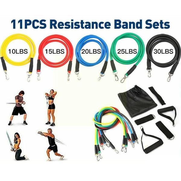 resistance bands 11pcs/set latex ankle straps with band rubber loop tube set kit exercise bag fitness yoga j4c1
resistance bands 11pcs/set latex ankle straps with band rubber loop tube set kit exercise bag fitness yoga j4c1