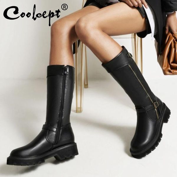 boots coolcept size 35-43 2022 women long zipper fashion women's shoes western style female knee daily footwear, Black
boots coolcept size 35-43 2022 women long zipper fashion women's shoes western style female knee daily footwear, Black