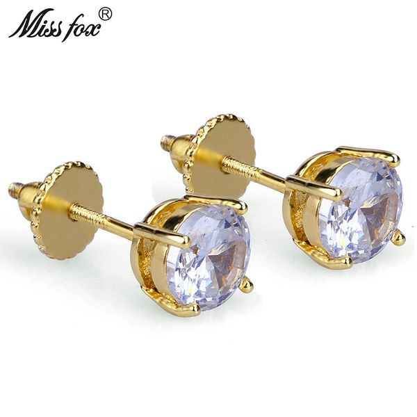 hiphop 24k gold plated studs micro-studded square zirconia oorbellen wholesale 4mm piercing men's stud earrings, Golden;silver
hiphop 24k gold plated studs micro-studded square zirconia oorbellen wholesale 4mm piercing men's stud earrings, Golden;silver