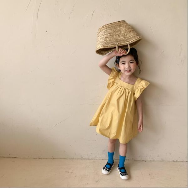 girl's dresses 2021 korea style girls dress fashion cotton spring summer 1-6 years yl676, Red;yellow
girl's dresses 2021 korea style girls dress fashion cotton spring summer 1-6 years yl676, Red;yellow