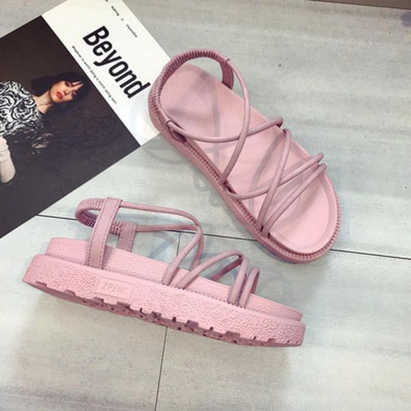 sandals flat women shoes 2021 open toe non-slip soft female casual roman women's platform beach, Black
sandals flat women shoes 2021 open toe non-slip soft female casual roman women's platform beach, Black