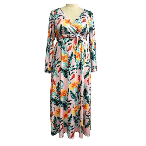 plus size dresses floral maxi for women high waist 4xl v neck colorful long sleeve a line home summer party dress loose, Black
plus size dresses floral maxi for women high waist 4xl v neck colorful long sleeve a line home summer party dress loose, Black