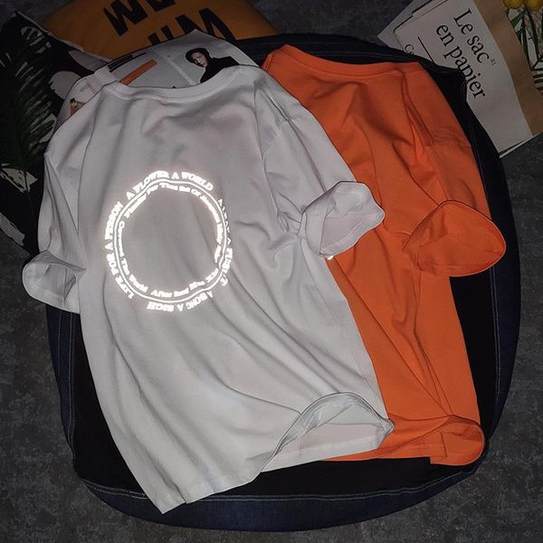 men's t-shirts s-5xl summer t-shirt trend reflective printing combed cotton round neck short-sleeved shirt bottoming men loose, White;black
men's t-shirts s-5xl summer t-shirt trend reflective printing combed cotton round neck short-sleeved shirt bottoming men loose, White;black