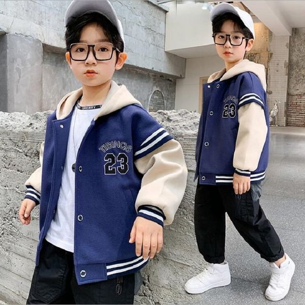 2022 New Spring Autumn 4-14Years Children Clothes College Style Hooded Jacket For Boys Cardigan High Quality Baseball Uniform, Khaki
2022 New Spring Autumn 4-14Years Children Clothes College Style Hooded Jacket For Boys Cardigan High Quality Baseball Uniform, Khaki