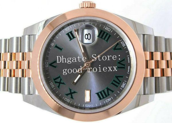 everose watches men mechanical cal.3235 eta watch men's 904l steel rose gold jubilee bracelet smooth beze 41mm ew sundust gray wimbledo, Slivery;brown
everose watches men mechanical cal.3235 eta watch men's 904l steel rose gold jubilee bracelet smooth beze 41mm ew sundust gray wimbledo, Slivery;brown