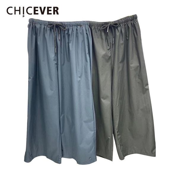 women's pants & capris chicever black wide leg for women high waist drawstring minimalist ruched long trousers female summer clothes 20, Black;white
women's pants & capris chicever black wide leg for women high waist drawstring minimalist ruched long trousers female summer clothes 20, Black;white