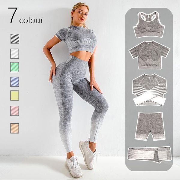 yoga outfit 2/3/5pcs seamless women set workout sportswear gym clothing fitness long sleeve crop high waist leggings sports suits
yoga outfit 2/3/5pcs seamless women set workout sportswear gym clothing fitness long sleeve crop high waist leggings sports suits