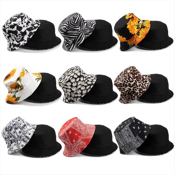 fashion double sided bucket hat foldable sunflower daisies fisherman cap outdoor sunscreen sun casual accessories, Blue;gray
fashion double sided bucket hat foldable sunflower daisies fisherman cap outdoor sunscreen sun casual accessories, Blue;gray