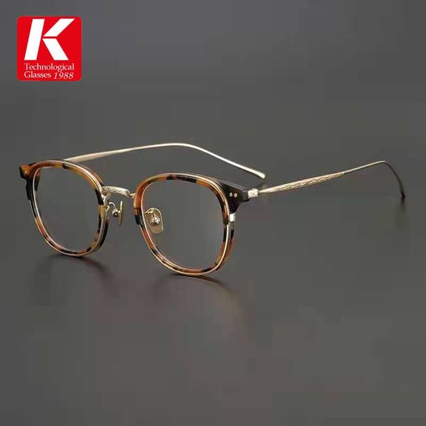 fashion sunglasses frames pure titanium glasses frame women vintage square titan myopia optical prescription eyeglass men acetate eyewear, Black
fashion sunglasses frames pure titanium glasses frame women vintage square titan myopia optical prescription eyeglass men acetate eyewear, Black